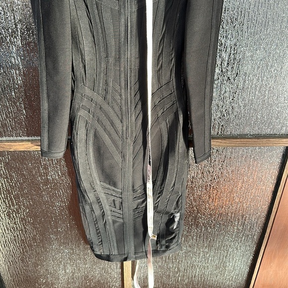 House of CB 
MADRINA
BLACK BANDAGE COLD SHOULDER DRESS size XS size 2-4 NWT - Picture 9 of 11